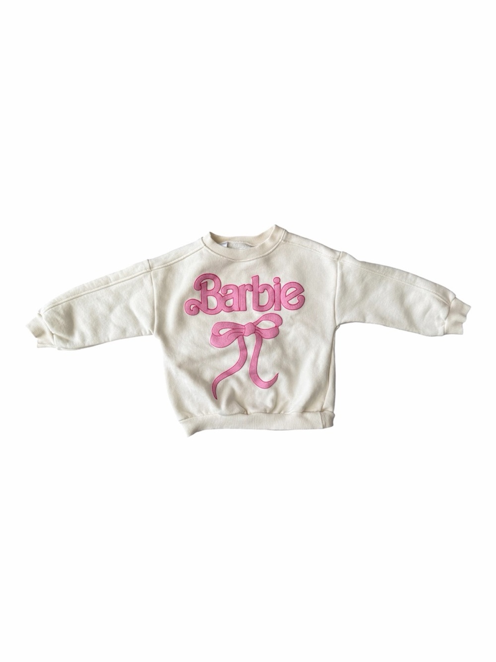 Zara Barbie Cream Sweatshirt